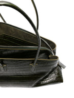 THE ATTICO Bags.. DARK GREEN