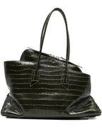 THE ATTICO Bags.. DARK GREEN