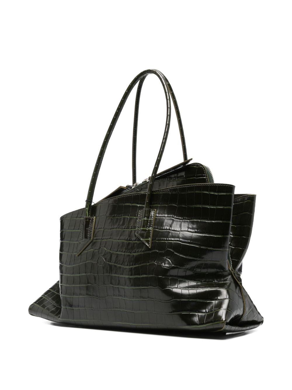 THE ATTICO Bags.. DARK GREEN
