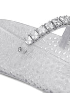 JIMMY CHOO Flat shoes SILVER