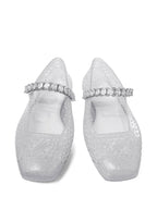 JIMMY CHOO Flat shoes SILVER