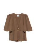 Forte Forte Top BROWN