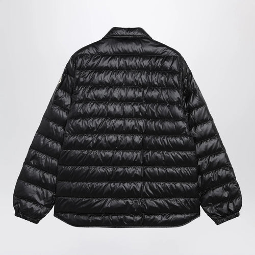 Moncler Black Fouine Down Shirt Jacket