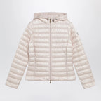 Moncler Igelhood down jacket in light pink longue saison