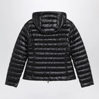 Moncler Igelhood down jacket in black longue saison