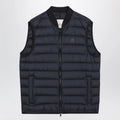 Moncler Blue quilted Froissel waistcoat