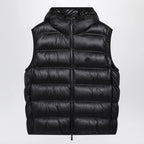 Moncler Black nylon-padded Panestrel waistcoat