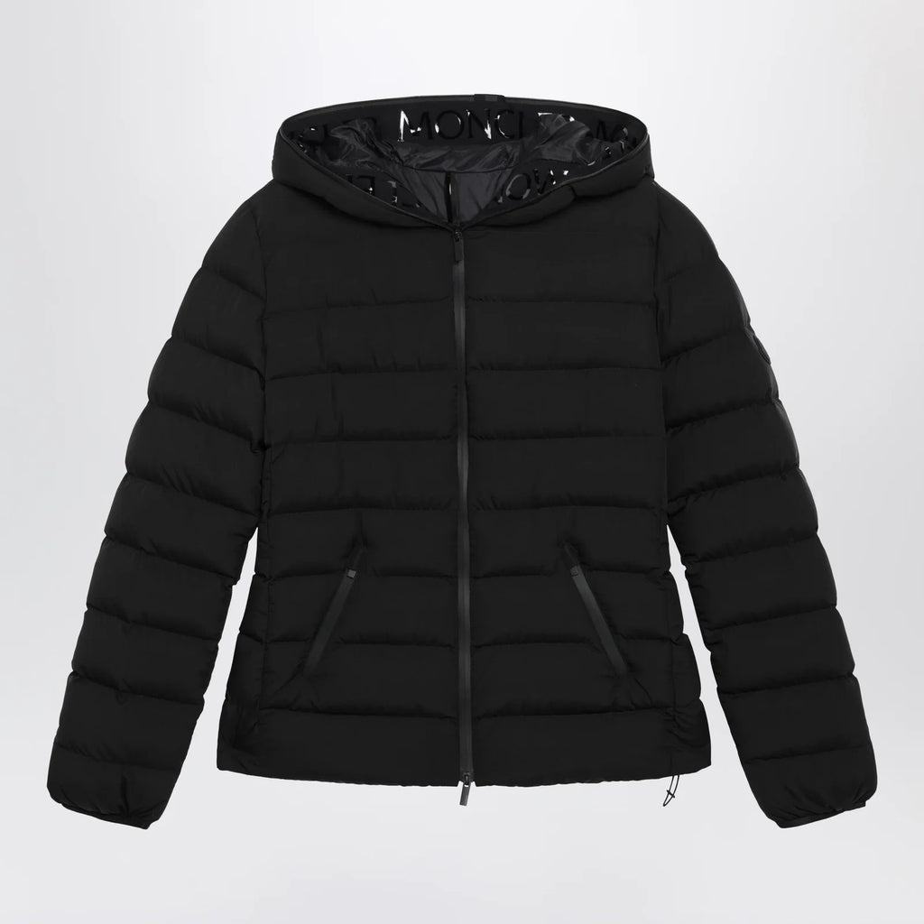 Moncler Black Herbe Short Down Jacket