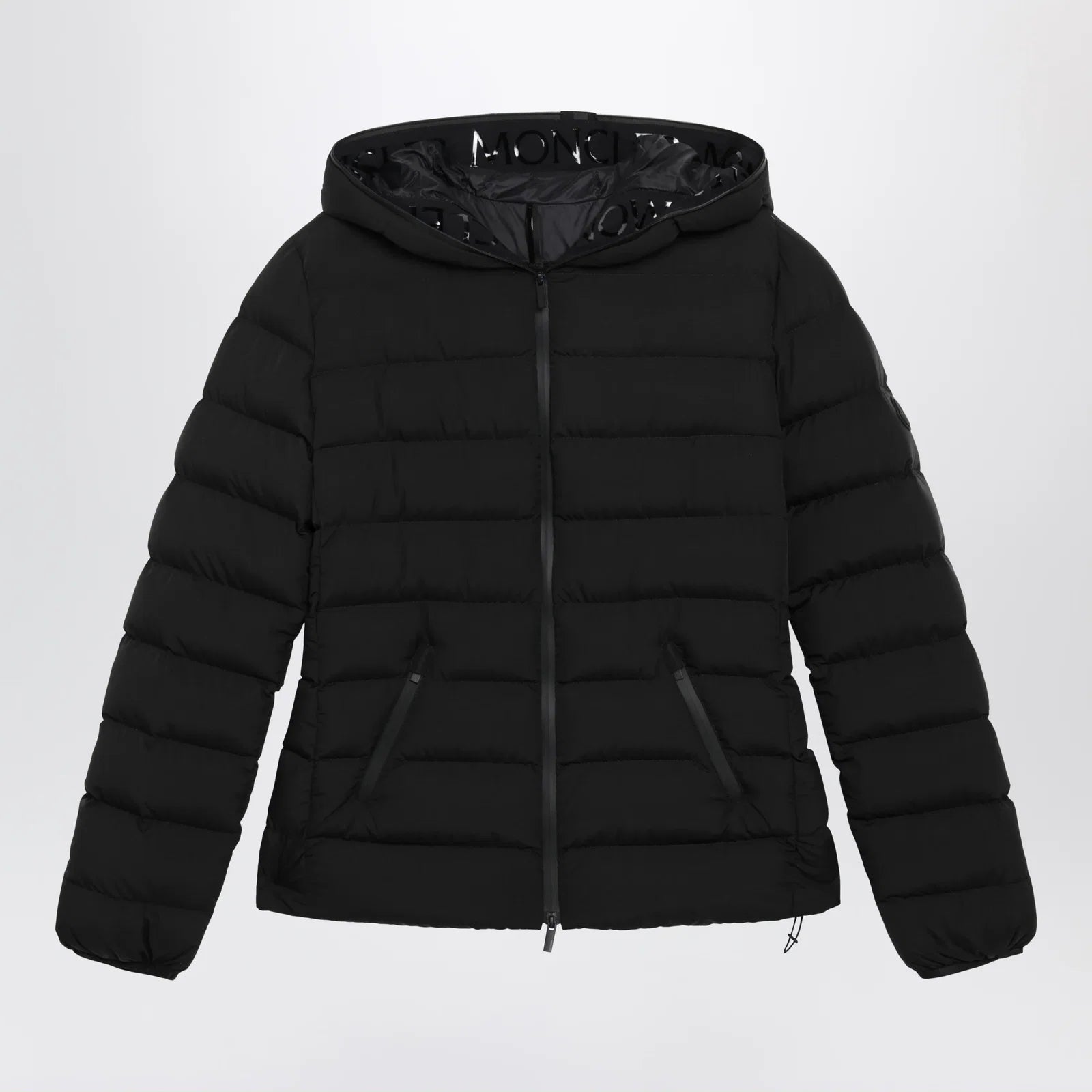 Moncler Black Herbe Short Down Jacket