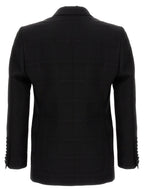 Etro Check Double-breasted Blazer