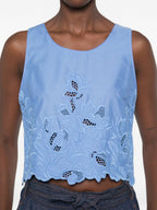 Ermanno Scervino Top LIGHT BLUE