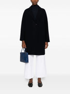 HARRIS WHARF LONDON Coats NAVY