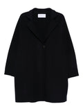 HARRIS WHARF LONDON Coats NAVY