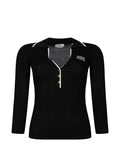 Elisabetta Franchi T-shirts and Polos BLACK