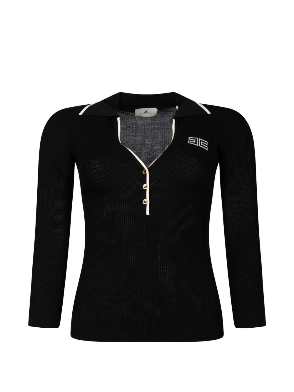 Elisabetta Franchi T-shirts and Polos BLACK