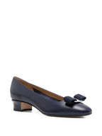 Ferragamo With Heel NAVY