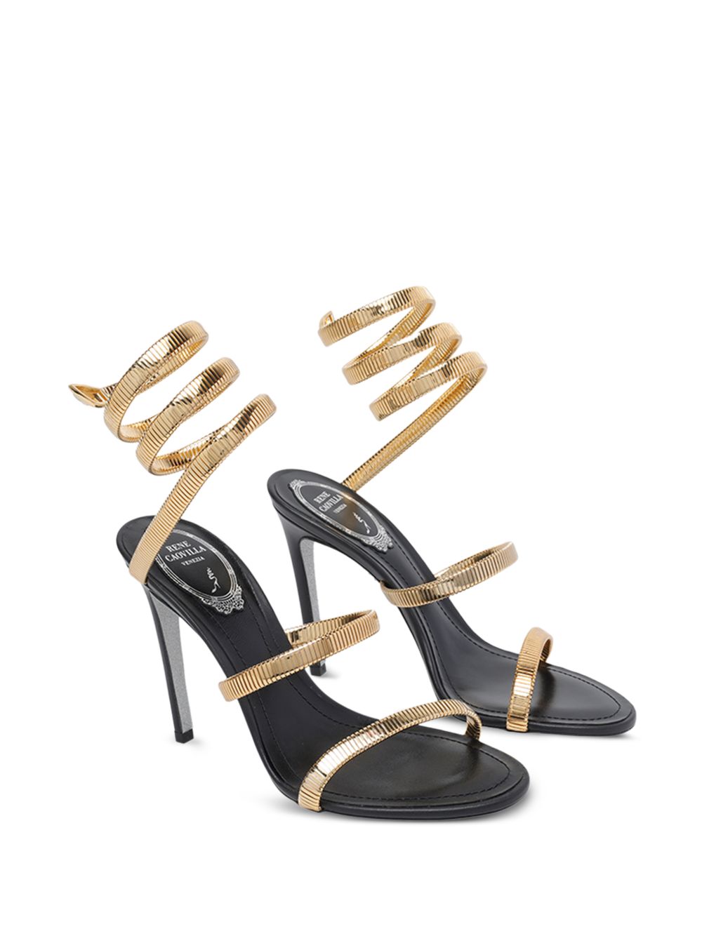 René Caovilla RENE' CAOVILLA Sandals GOLD