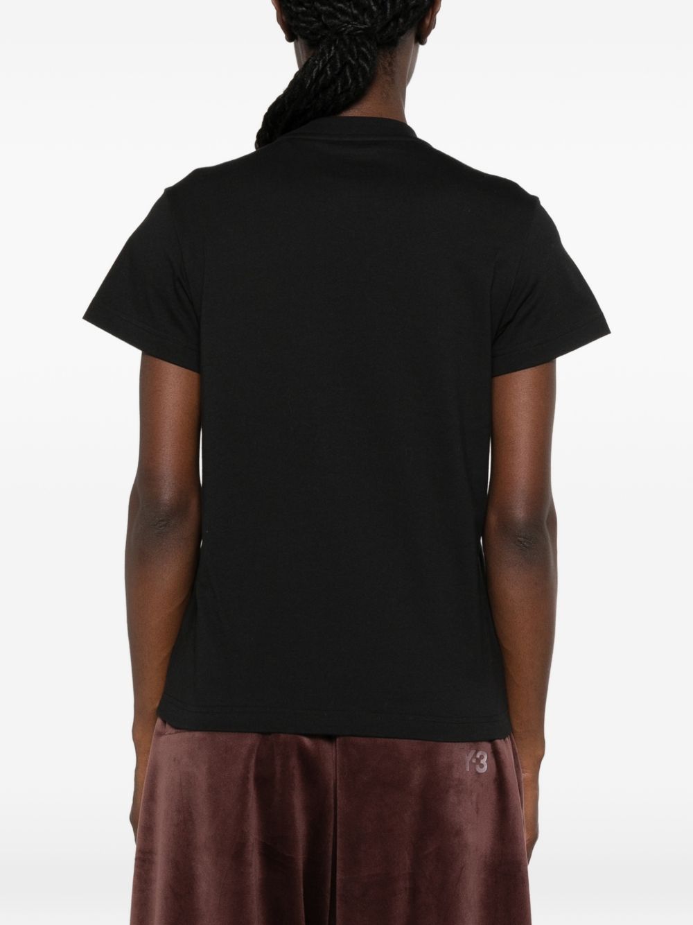 Y-3 T-shirts and Polos BLACK