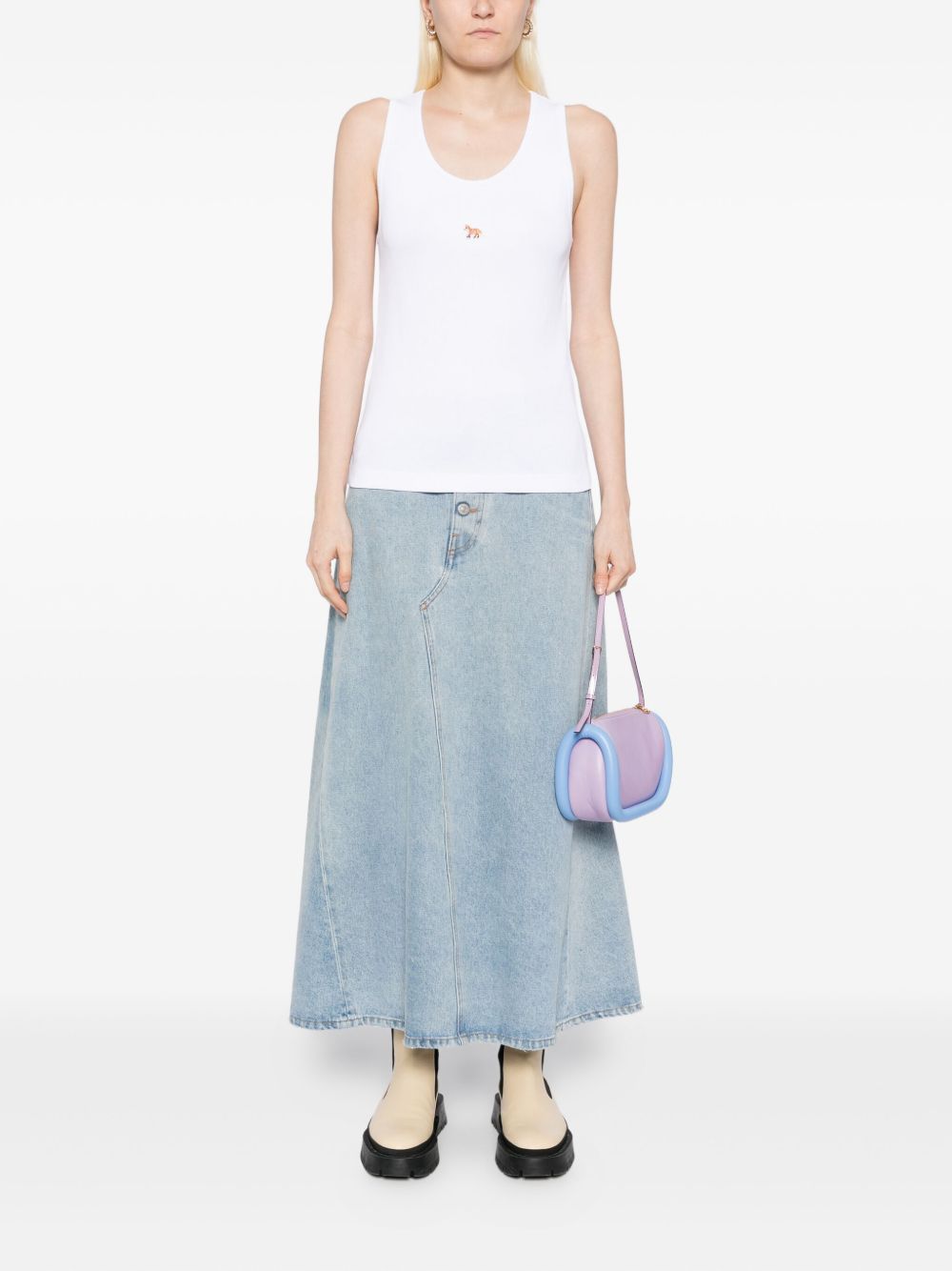 Maison Kitsuné MAISON KITSUNE' Top WHITE
