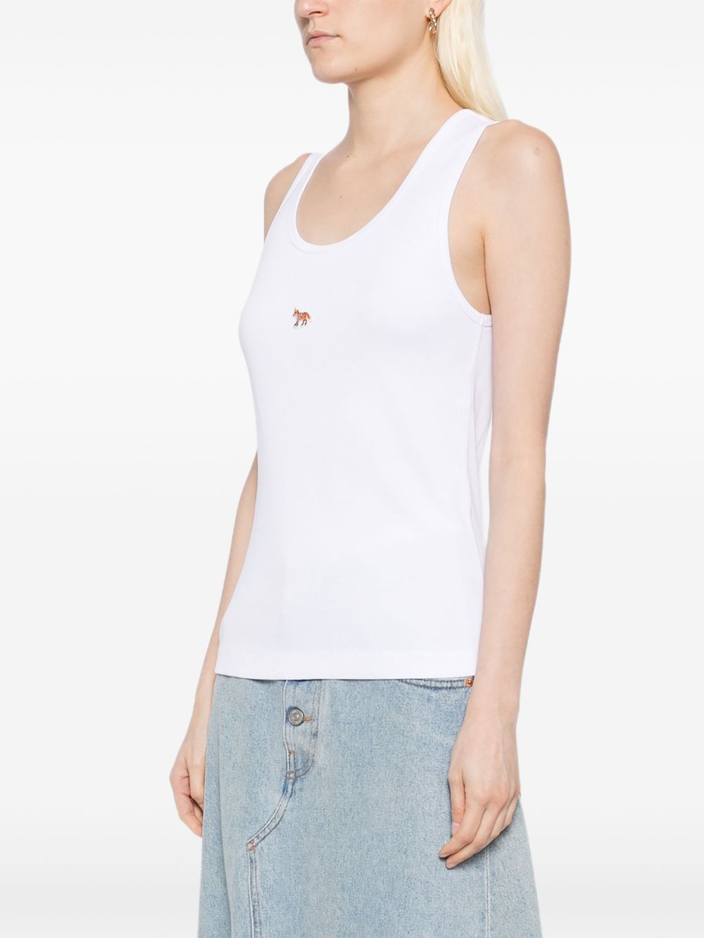 Maison Kitsuné MAISON KITSUNE' Top WHITE