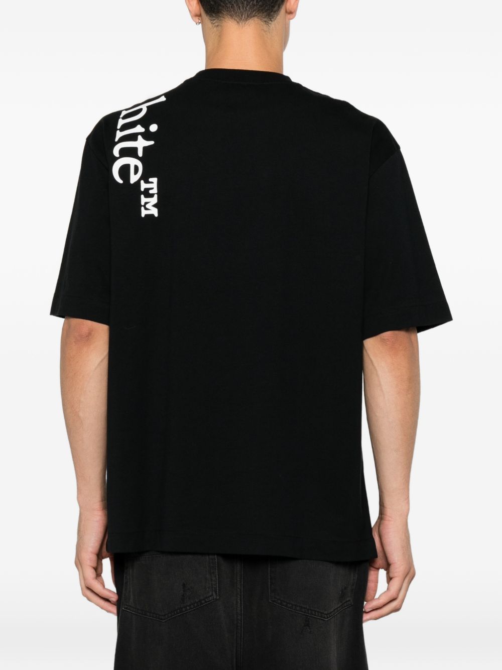 Off White T-shirts and Polos BLACK