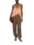 Forte Forte Trousers BROWN