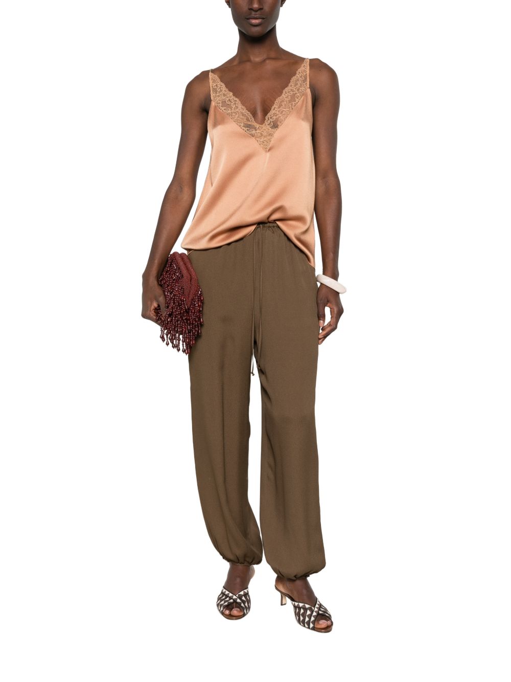 Forte Forte Trousers BROWN