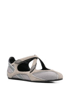 THE ATTICO Flat shoes GREY