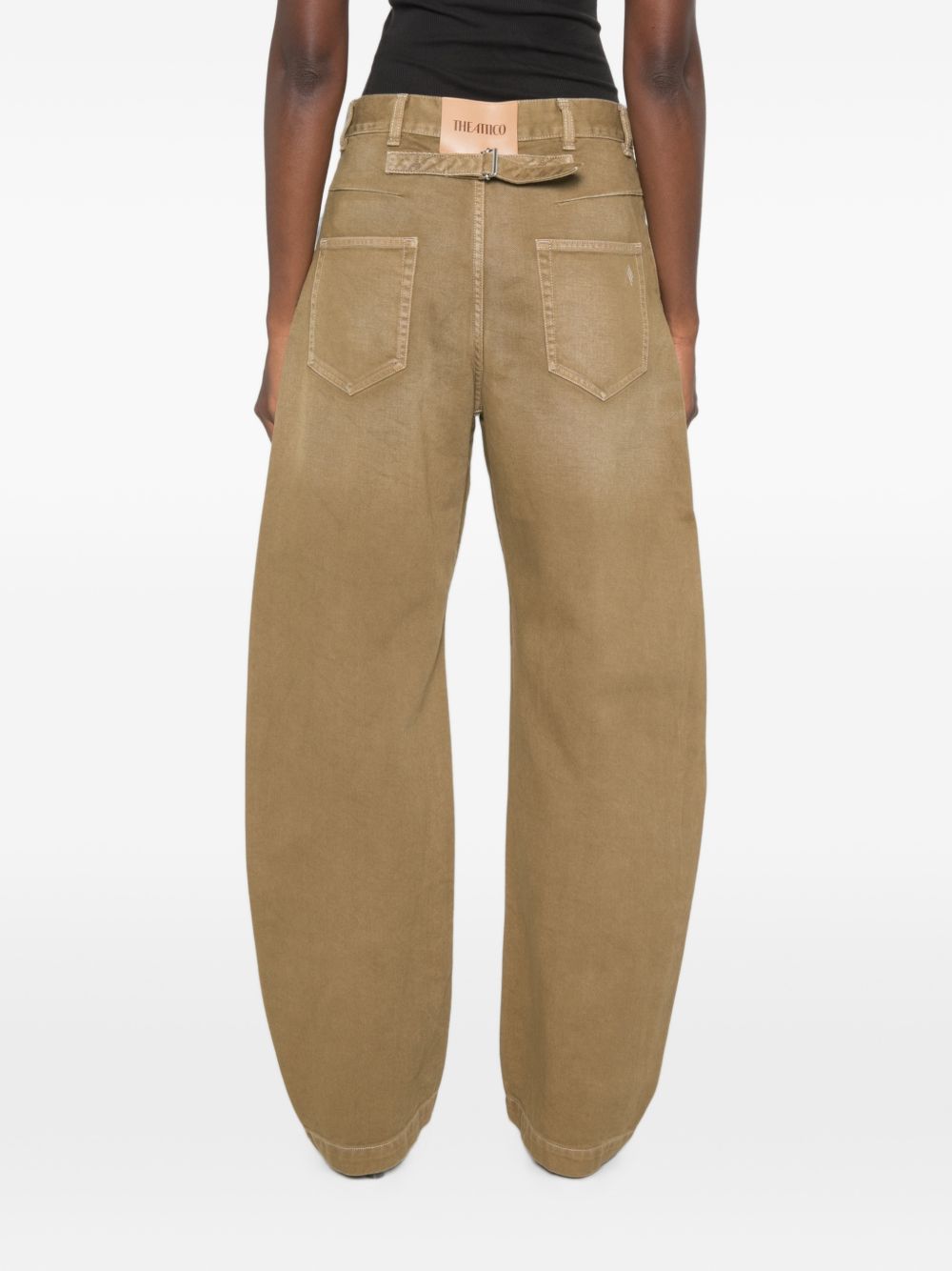THE ATTICO Jeans GREEN