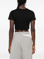 THE ATTICO T-shirts and Polos BLACK