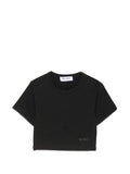 THE ATTICO T-shirts and Polos BLACK