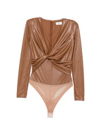 Elisabetta Franchi Top BROWN