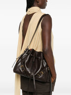 Givenchy Voyou Leather Bucket Bag