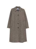 HARRIS WHARF LONDON Coats ECRU