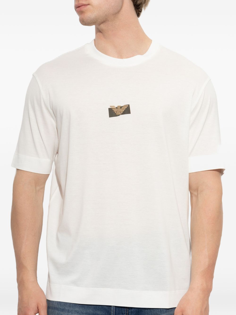 Emporio Armani T-shirts and Polos WHITE