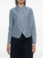 Emporio Armani Jackets LIGHT BLUE