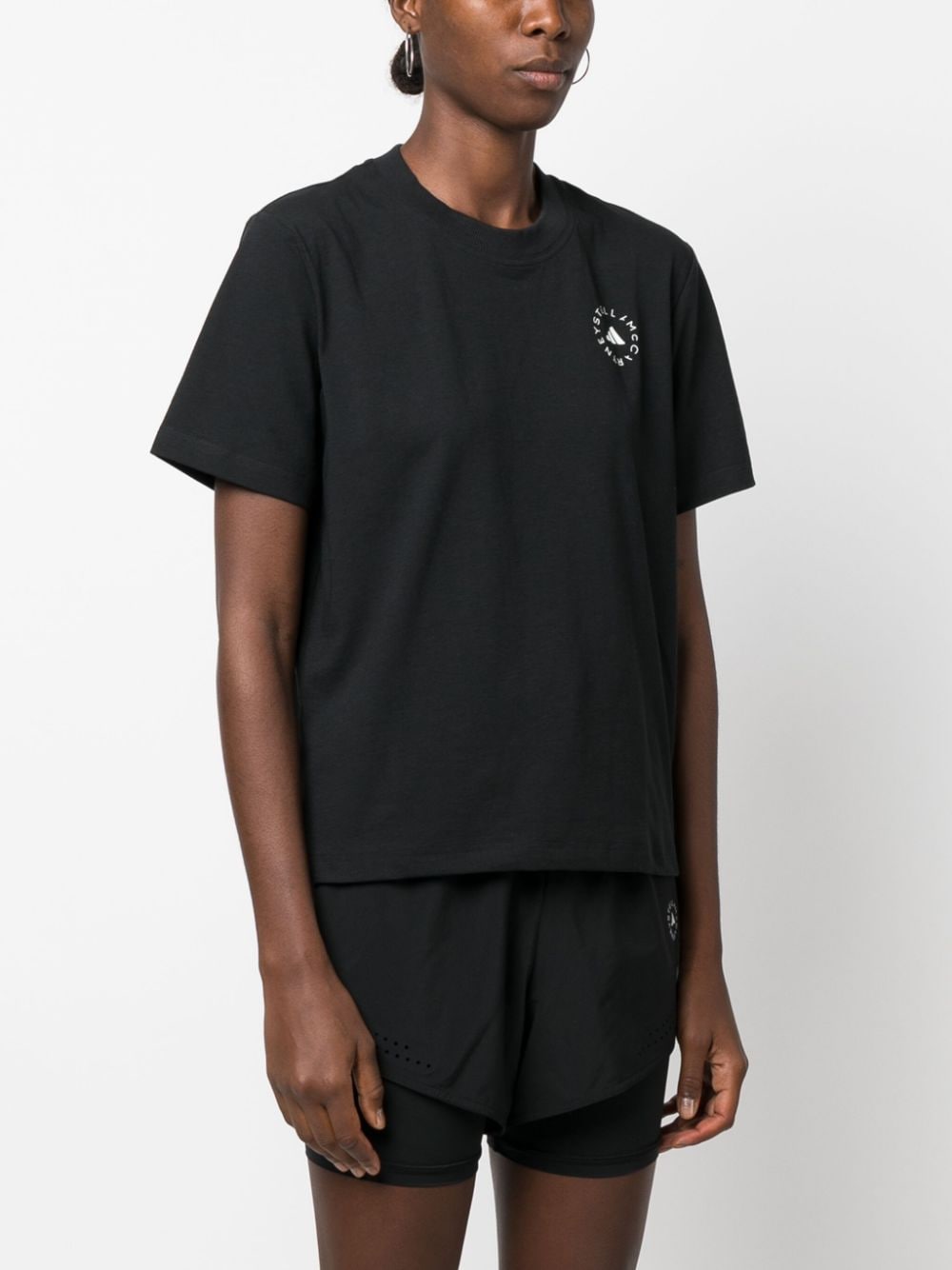 ADIDAS BY STELLA McCARTNEY T-shirts and Polos BLACK
