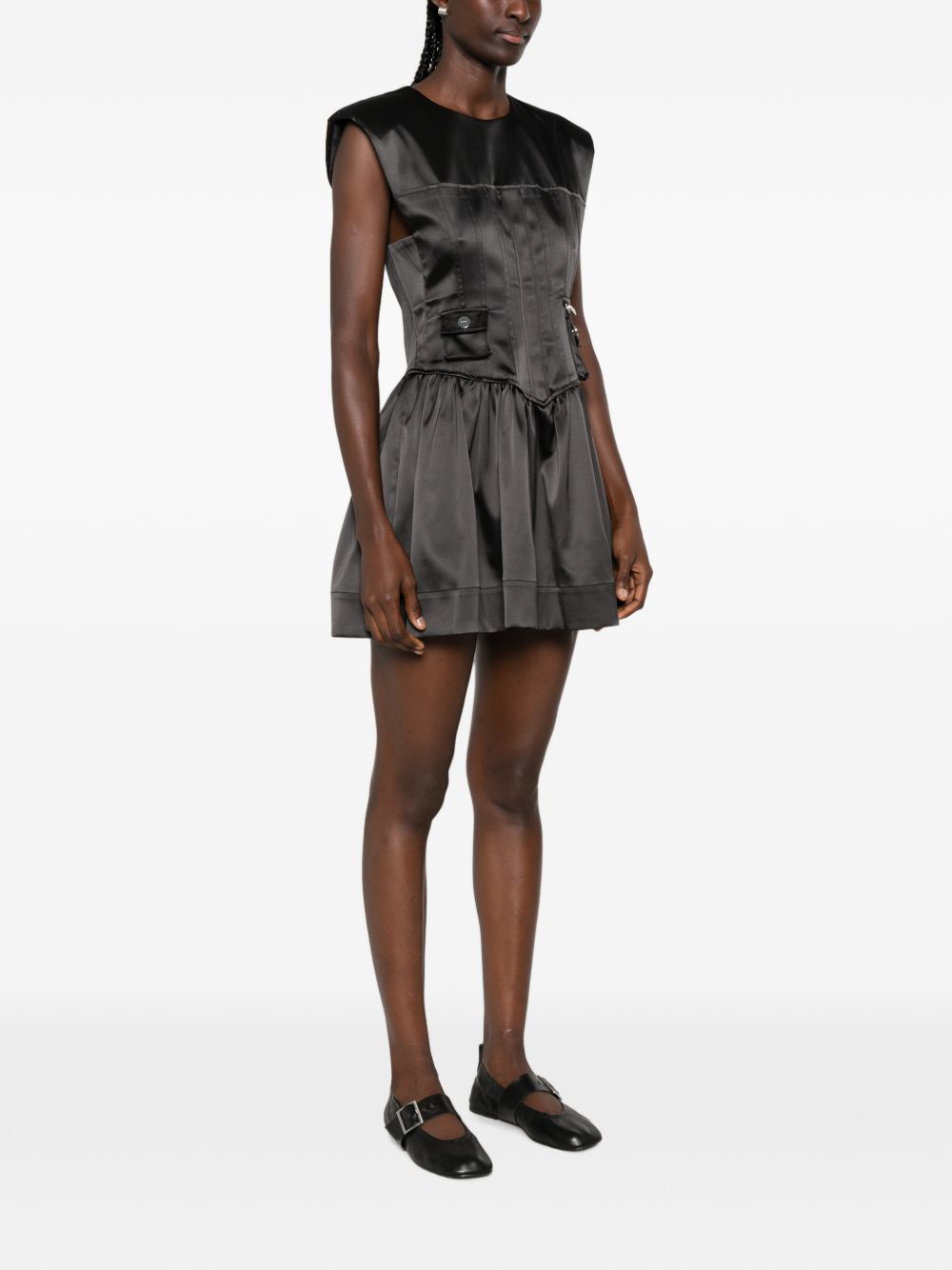 GANNI Dresses BLACK