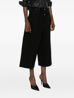 The Attico Denim Cotton Bermuda Shorts