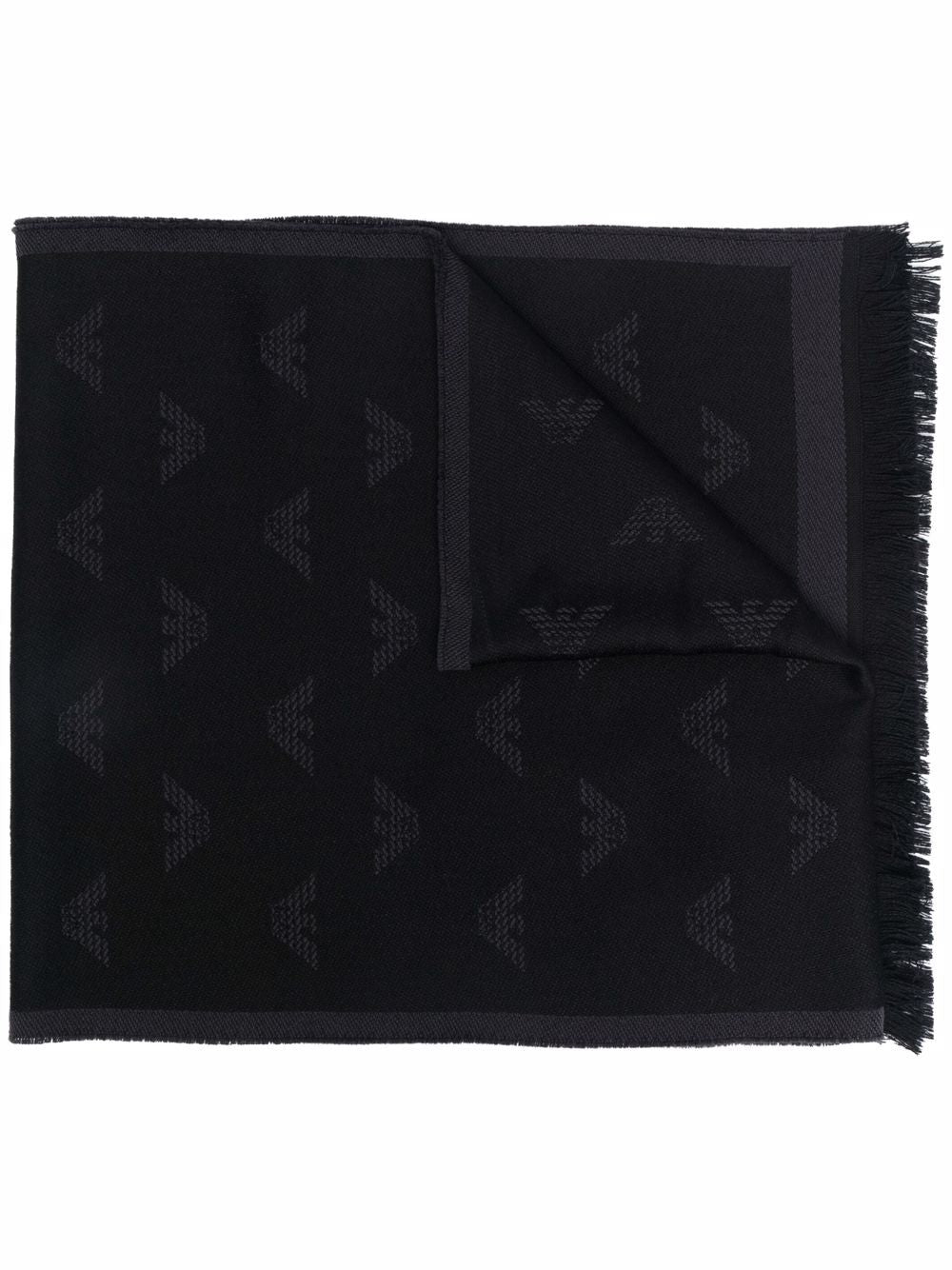 Emporio Armani Scarfs DARK GREY