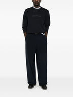 Emporio Armani Sweaters NAVY