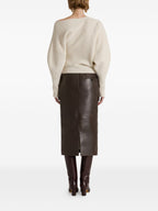 032C Alberta Ferretti Sweaters WHITE