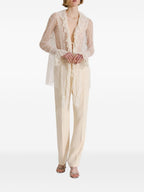 032C Alberta Ferretti Shirts WHITE
