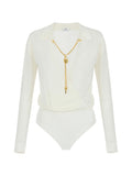 Elisabetta Franchi Top WHITE