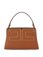 Elisabetta Franchi Logo Plaque Shoulder Bag