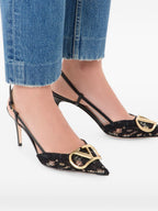 Valentino Garavani With Heel BLACK