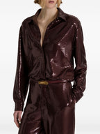 032C Alberta Ferretti Shirts BROWN