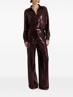 032C Alberta Ferretti Shirts BROWN