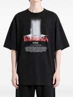 Balenciaga T-shirts and Polos BLACK