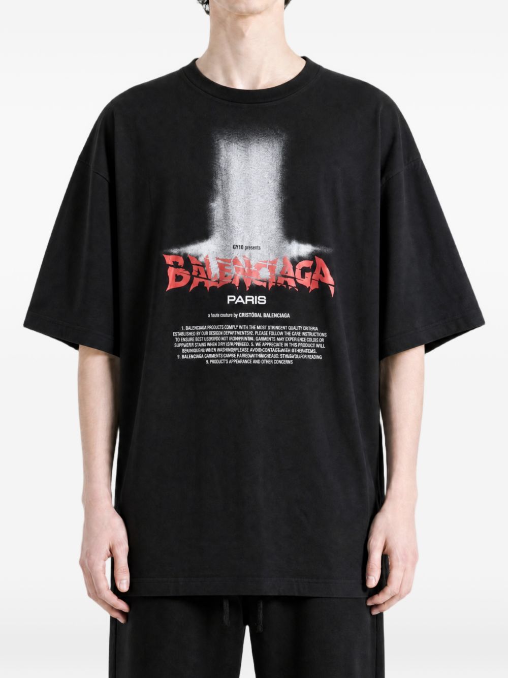Balenciaga T-shirts and Polos BLACK